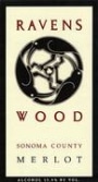 Ravenswood Sonoma Merlot 2000 Front Label