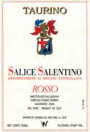 Taurino Salice Salentino Riserva 1999 Front Label
