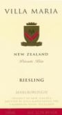 Villa Maria Private Bin Riesling 2002 Front Label