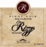 Rizzo Winery Pinot Noir 2008 Front Label