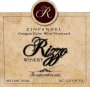 Rizzo Winery Zinfandel Echo West Vineyards 2012 Front Label