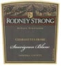 Rodney Strong Sauvignon Blanc 2001 Front Label
