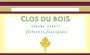 Clos du Bois Cabernet Sauvignon 2000 Front Label