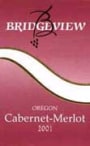 Bridgeview Cabernet Merlot 2001 Front Label