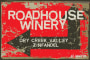 Roadhouse Winery Zinfandel 2010 Front Label