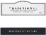 Rosemount Traditional Cabernet Merlot 2000 Front Label