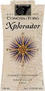 Concha y Toro Xplorador Cabernet Sauvignon 2001 Front Label