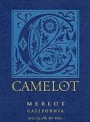 Camelot Merlot 2000 Front Label