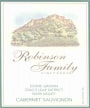 Robinson Family Vineyards Cabernet Sauvignon 2006 Front Label