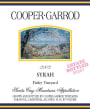 Cooper-Garrod Estate Vineyards Finley Vineyard Syrah 2002  Front Label