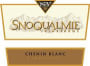 Snoqualmie Chenin Blanc 2001 Front Label