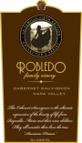 Robledo Family Winery Cabernet Sauvignon 2008 Front Label