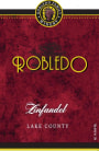 Robledo Family Winery Zinfandel 2012 Front Label