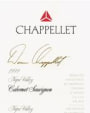Chappellet Signature Cabernet Sauvignon 1999 Front Label