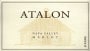 Atalon Merlot 1999 Front Label
