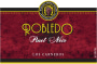 Robledo Family Winery Pinot Noir 2014 Front Label
