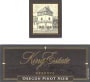 King Estate Reserve Pinot Noir 1999 Front Label