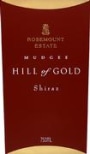 Rosemount Hill of Gold Shiraz 2001 Front Label