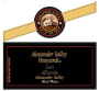 Alexander Valley Vineyards School Alluvia Rhone Blend 2005 Front Label