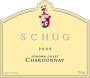 Schug Sonoma Coast Chardonnay 2005  Front Label