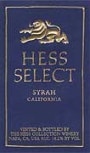 Hess Select Syrah 2000 Front Label