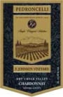 Pedroncelli Frank Johnson Vineyard Chardonnay 2000 Front Label