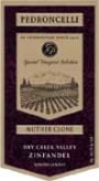 Pedroncelli Mother Clone Zinfandel 2000 Front Label
