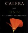 Calera El Nino Chardonnay 2000 Front Label