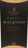 Rosemount Hill of Gold Cabernet Sauvignon 2001 Front Label