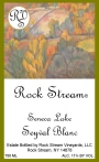 Rock Stream Vineyards Seyval Blanc 2013 Front Label