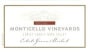 Monticello Estate Merlot 1999 Front Label