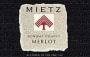 Mietz Cellars Merlot 1999 Front Label