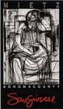 Mietz Cellars sangiovese 2000 Front Label