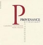 Provenance Vineyards Rutherford Cabernet Sauvignon 2000 Front Label