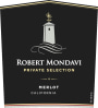Robert Mondavi Private Selection Merlot 2015 Front Label