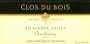 Clos du Bois Alexander Valley Chardonnay 1997 Front Label
