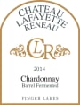 Chateau Lafayette Reneau  Barrel Fermented Chardonnay 2014 Front Label