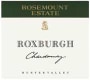 Rosemount Roxburgh Chardonnay 2001 Front Label