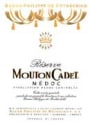 Mouton Cadet Red Reserve 1999 Front Label
