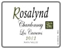 Rosalynd Winery Chardonnay 2012 Front Label