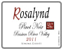 Rosalynd Winery Pinot Noir 2011 Front Label