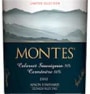 Montes Cabernet Sauvignon-Carmenere 2001 Front Label
