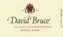 David Bruce Santa Cruz Estate Pinot Noir 2000 Front Label