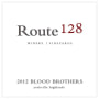 Route 128 Vineyard & Winery Blood Brothers 2012 Front Label