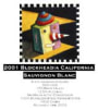 Blockheadia Ringnosii California Sauvignon Blanc 2001 Front Label