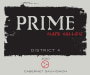 Prime Cellars District 4 Cabernet Sauvignon 2010 Front Label