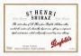 Penfolds St. Henri Shiraz 1999 Front Label