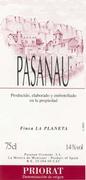 Celler Pasanau Priorat La Planeta 1999 Front Label