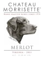 Chateau Morrisette Merlot 2011 Front Label