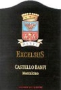 Banfi Excelsus 1999 Front Label